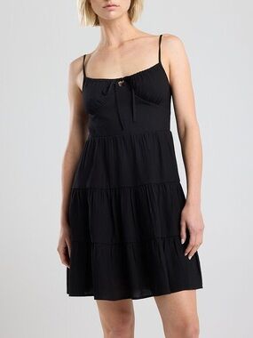 Cotton On | Dresses | Nwt Cotton On Womens Black Turner Strappy Mini Dress  Size Large Msrp 2999 | Poshmark